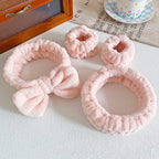 Soft Hair and Wrist Band Set