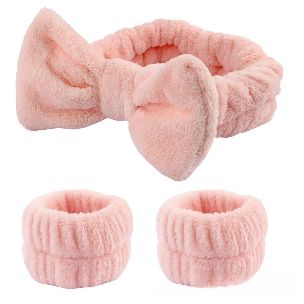 Soft Hair and Wrist Band Set