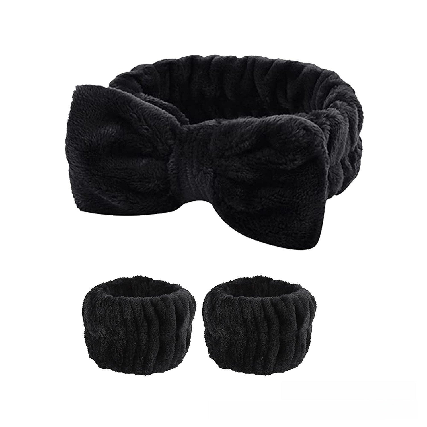 Soft Hair and Wrist Band Set