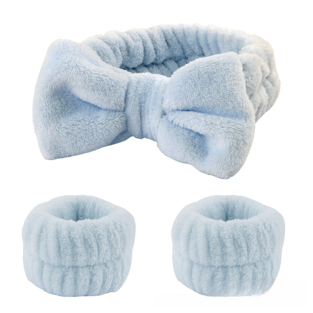 Soft Hair and Wrist Band Set