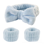 Soft Hair and Wrist Band Set
