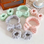 Soft Hair and Wrist Band Set
