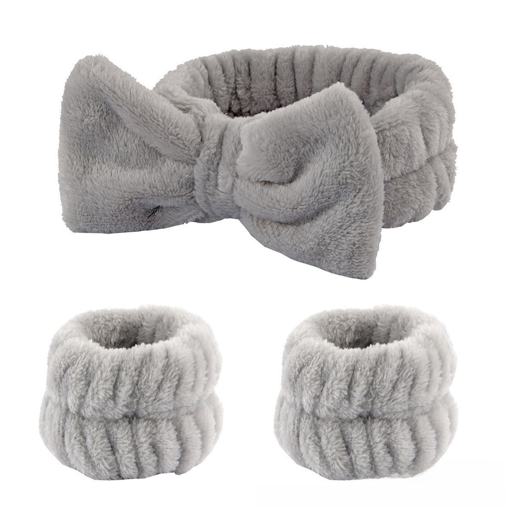 Soft Hair and Wrist Band Set