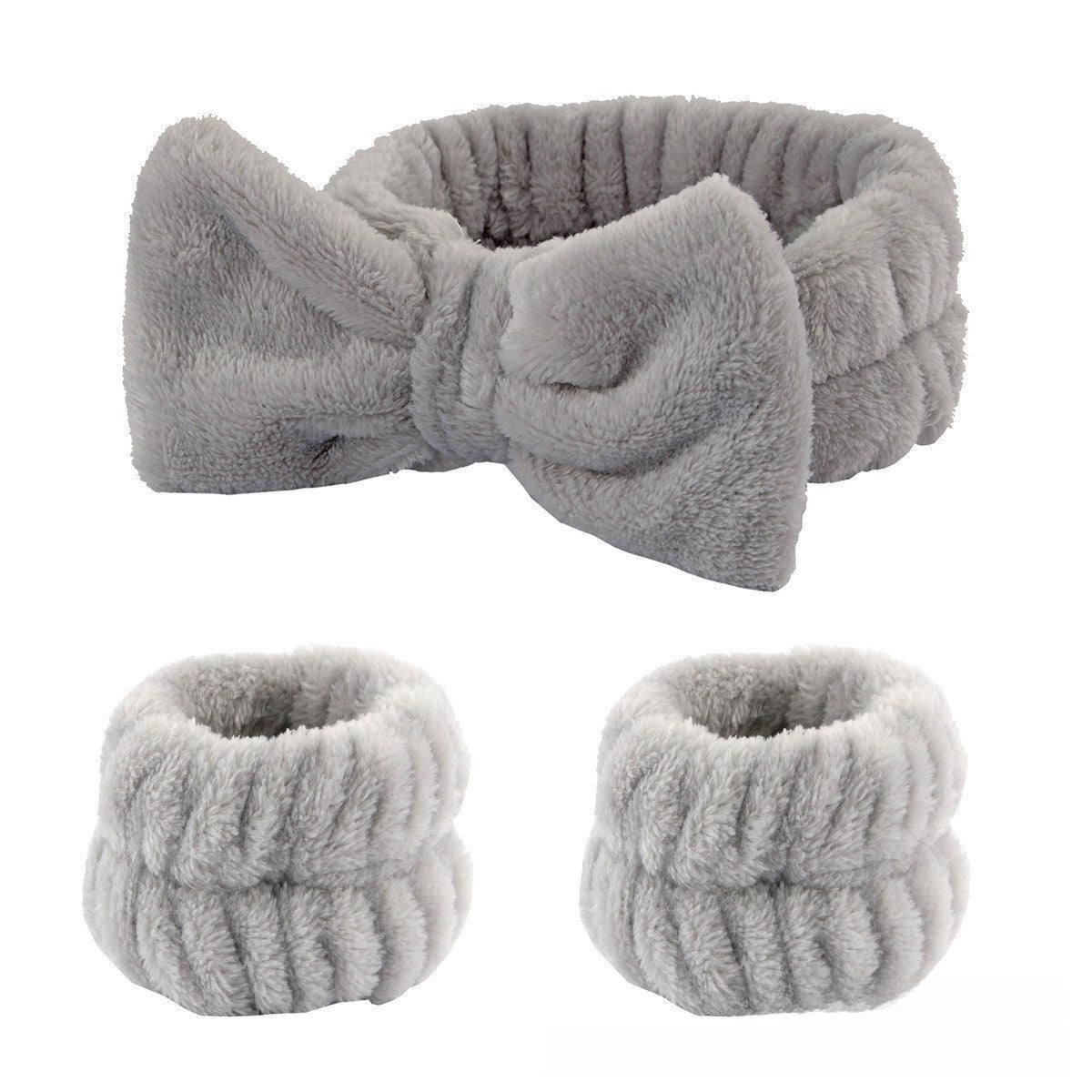 Soft Hair and Wrist Band Set