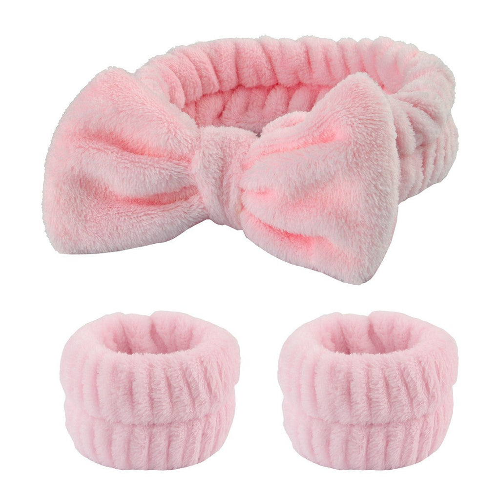 Soft Hair and Wrist Band Set