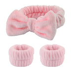 Soft Hair and Wrist Band Set