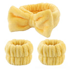 Soft Hair and Wrist Band Set