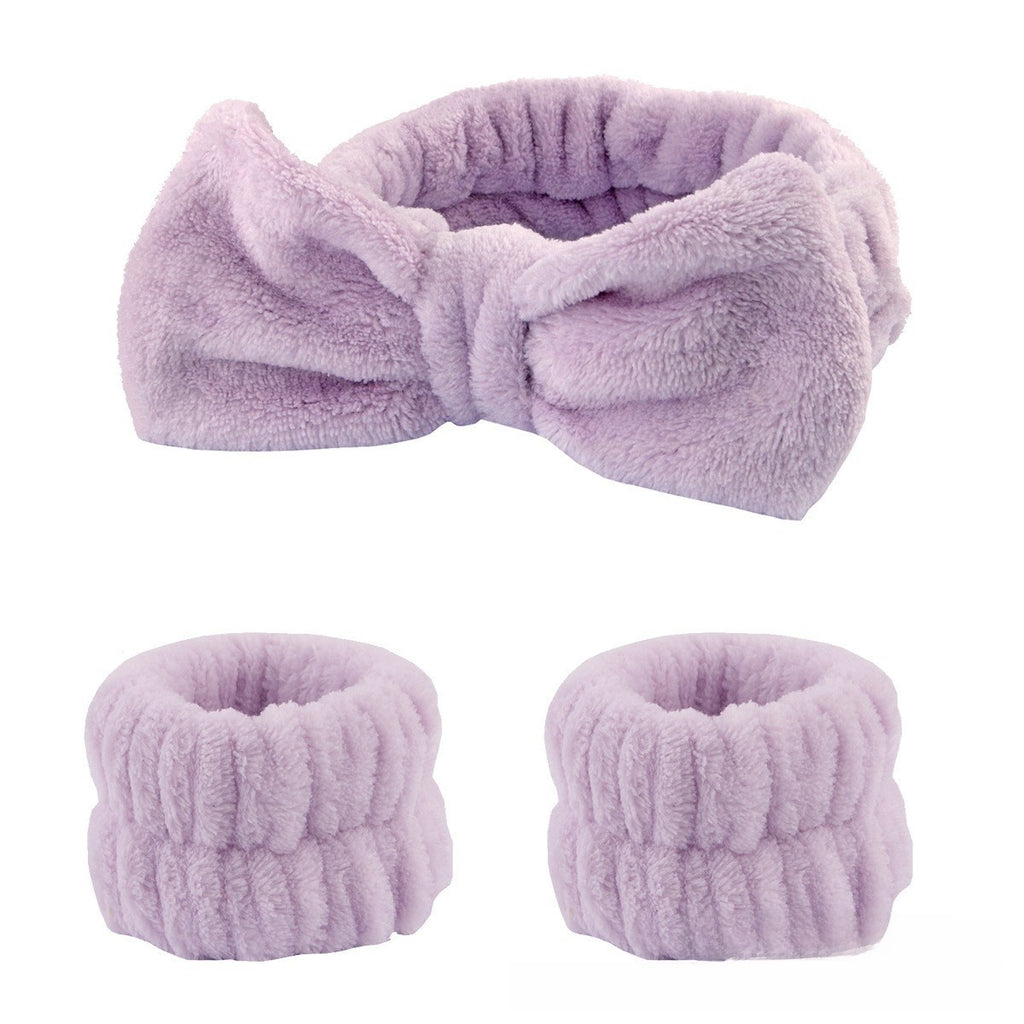 Soft Hair and Wrist Band Set