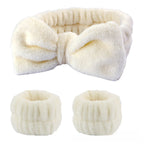 Soft Hair and Wrist Band Set