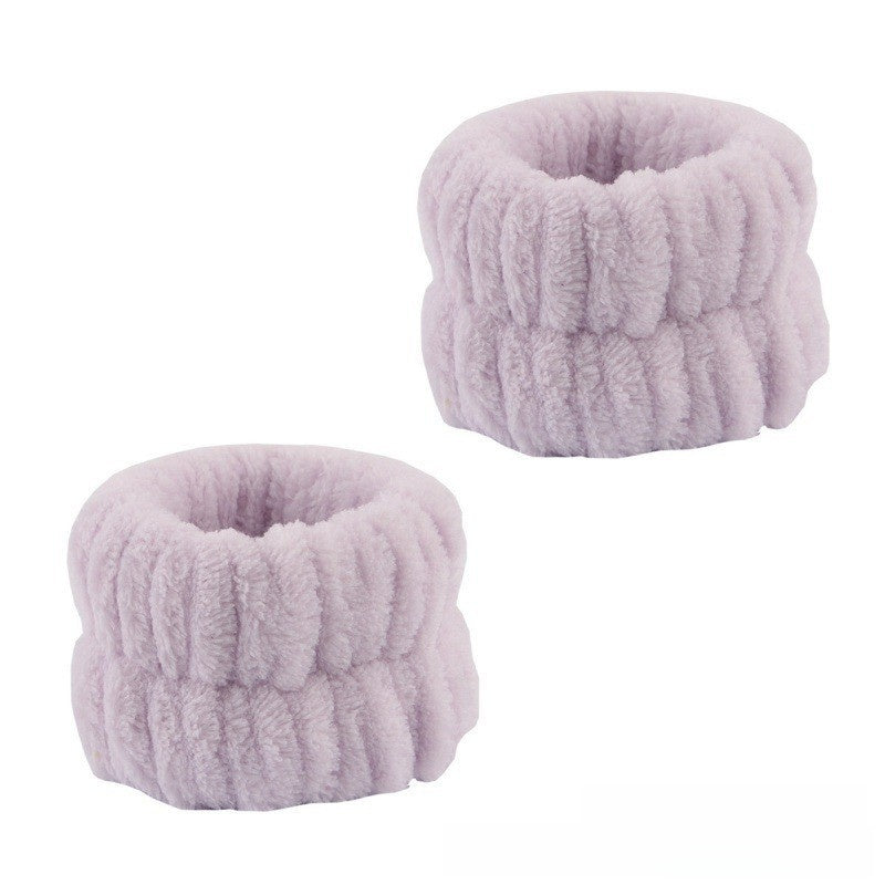 Soft Hair and Wrist Band Set