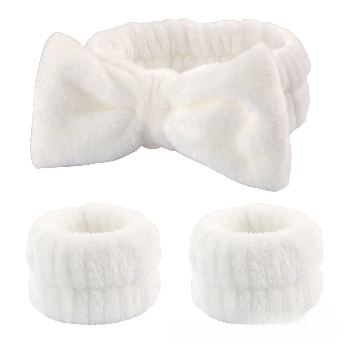 Soft Hair and Wrist Band Set